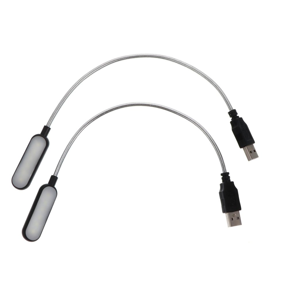 ARTIBETTER 2PCS Reading Lamp Portable Mini Light for Home Office Travel Flexible Design for Nightstand Study Compact
