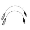 ARTIBETTER 2PCS Reading Lamp Portable Mini Light for Home Office Travel Flexible Design for Nightstand Study Compact view 1