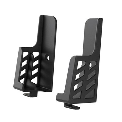 ARTIBETTER 1pc Angle Dual Slot Phone and Tablet Stand Black Compatible Smartphones and Tablets Stable Bracket for Use