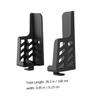 ARTIBETTER 1pc Angle Dual Slot Phone and Tablet Stand Black Compatible Smartphones and Tablets Stable Bracket for Use view 2