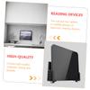 ARTIBETTER 1pc Angle Dual Slot Phone and Tablet Stand Black Compatible Smartphones and Tablets Stable Bracket for Use view 3