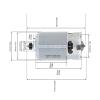 RYEAZIQI DC Motor 10.8V 12V 14.4V 18V 13 Teeth Diameter Gear Micro Motor Fit for Bosch GSR10.8-2-LI / GSR10.8V / Electric Drill(10.8V) view 2
