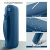 Aenllosi for JBL Flip 7/ Flip 6/ Flip 5 Protable Bluetooth Speaker Hard Case with Adjustable Shoulder Strap, Blue (Case Only) view 3
