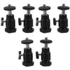 balacoo 3sets 360 Rotating Ball Head Tripod Mount for Cameras Aluminum Alloy Sturdy and Lightweight 2pcs*3 view 1