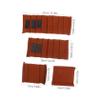 ARTIBETTER 4pcs Camera Bag Inserts for DSLR Cameras Hook and Loop Straps Bag Partition Inserts Pouch Dividers view 2