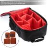 ARTIBETTER 4pcs Camera Bag Inserts for DSLR Cameras Hook and Loop Straps Bag Partition Inserts Pouch Dividers view 3
