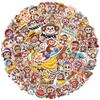 100pcs Monkey Stickers - Cartoon Animals Sticker Waterproof Decals for Water Bottles Laptop Luggage Computer Scrapbooking Teens Adults Girls Funny Party Birthday Decorations view 1