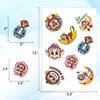 100pcs Monkey Stickers - Cartoon Animals Sticker Waterproof Decals for Water Bottles Laptop Luggage Computer Scrapbooking Teens Adults Girls Funny Party Birthday Decorations view 4