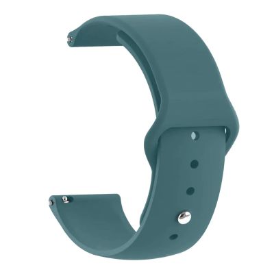 LERYUNC Silicone Loop Strap For 3 Lite Sport Band For Watch3 Active Wristband Bracelet 20/22mm Correa Accessories(PineGr-28,For Redmi 3 Lite)