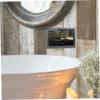 ARTIBETTER Shower Phone Holder Fog Screen Wall-Mounted Tablet Holder for Bathroom Rotating Design for Easy Viewing and Use Bathtub Shower view 4