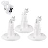 3 Pack Adhesive Camera Mount Compatible with Ring Stick Up Cam/Ring Indoor Cam(1st Gen), 360 Degree Adjustable Bracket, No-Drill or Screw Install, Weatherproof Mount Holder (White) view 1