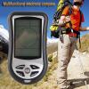 Cerlyiont Barometer Altimeter, Digital Altimeter, Weather Meter, Black Multi Function Digital Altimeter Barometer Compass Weather Forecast for Outdoor Hiking view 2