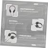 ARTIBETTER Headphones Microphone Noise Canceling Headset Stereo Headset Gaming Comfortable and Lightweight view 3