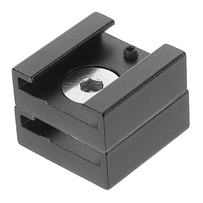 DOITOOL 1set Hot Shoe Mount Adapter Screw Connector for Cameras and Accessories Cold Shoe Extension Bracket for Flash and Led Light Stable Photography Support