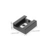 DOITOOL 1set Hot Shoe Mount Adapter Screw Connector for Cameras and Accessories Cold Shoe Extension Bracket for Flash and Led Light Stable Photography Support view 2