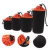 ARTIBETTER Waterproof Camera Lens Pouch 4pcs Travel Lens Protector Bags Drawstring Closure for DSLR and Mirrorless Cameras Thickened Neoprene Material for Outdoor Use view 3