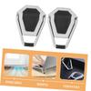 ARTIBETTER 4pcs Foldable Laptop Stand Portable Notebook Holder Mini Riser Stand Self-Adhesive Cooling Pad Keyboard Elevator for Desk view 3