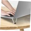 ARTIBETTER 4pcs Foldable Laptop Stand Portable Notebook Holder Mini Riser Stand Self-Adhesive Cooling Pad Keyboard Elevator for Desk view 4