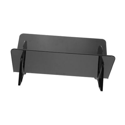 SOLUSTRE Modern Cd Rack Tower Album Holders for Vinyl Records Desktop Book Holder Storage Rack