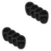 DOITOOL 8pcs Speaker Handle for Easy Carrying Compatible Speaker Styles for Home and Stage Use view 1