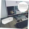 DOITOOL Cable Management Box USB Cord Organizer Separate Compartments Cord Storage Organizer for Home Office Study view 3