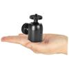 balacoo 1set Thread Metal Mini Tripod for Camera Rotating Mount Lightweight and Adapter for Projector and Live Streaming view 3