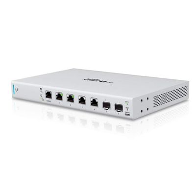 UniFi XG 6 PoE Switch US-XG-6POE 10 Gigabit 6-Port 802.3bt Layer 2 Manageable (Renewed)