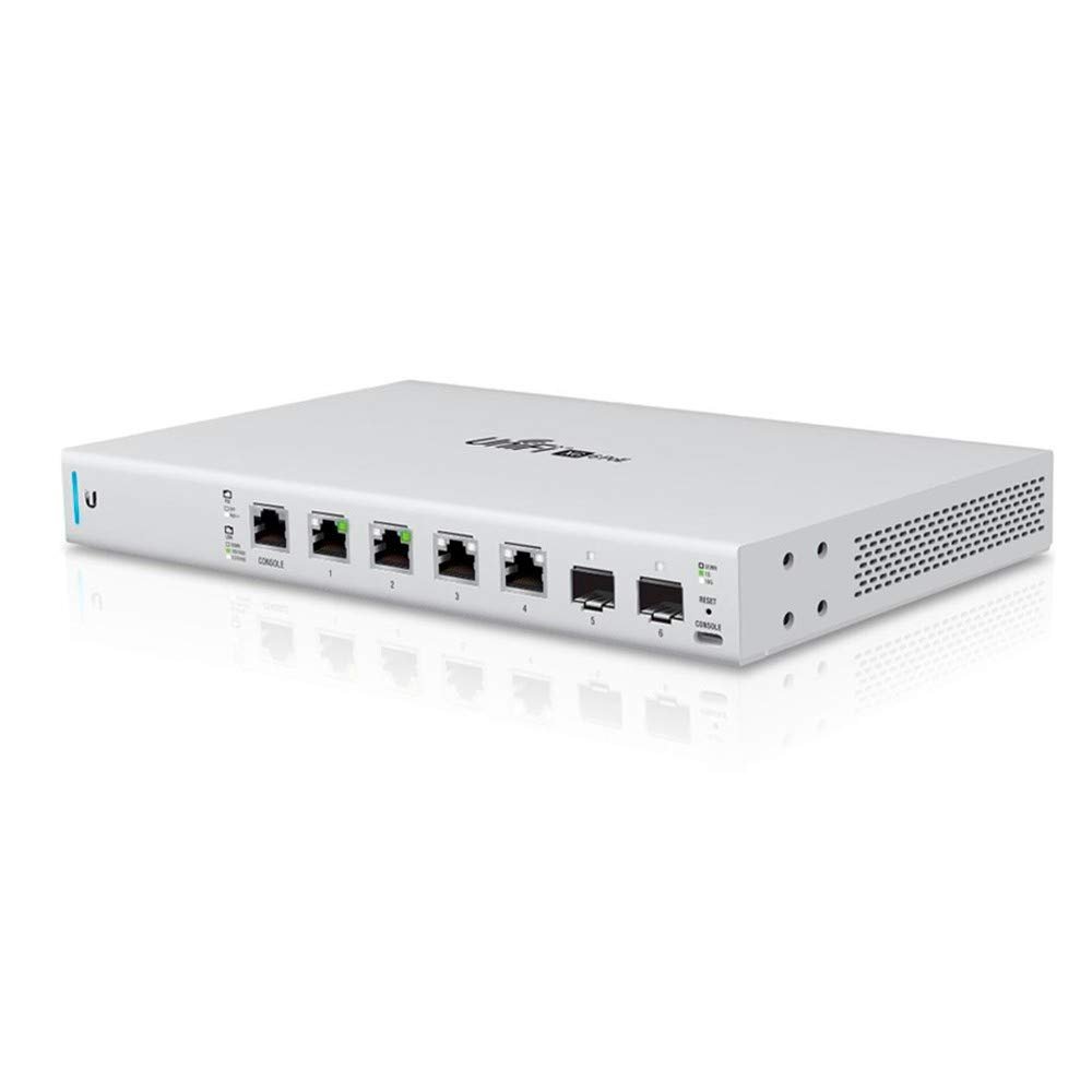 UniFi XG 6 PoE Switch US-XG-6POE 10 Gigabit 6-Port 802.3bt Layer 2 Manageable (Renewed)