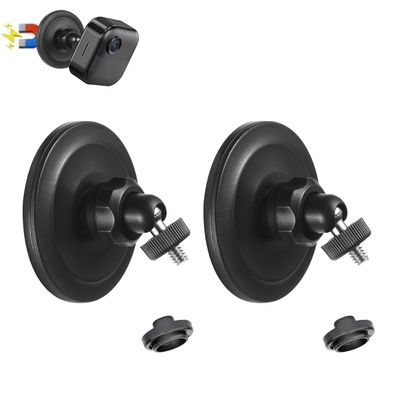 2 Pack Magnetic Wall Mount Compatible with Blink Outdoor 4 (4th Gen), Blink Outdoor 3/XT2/XT, Blink Mini  360 Degree Adjustable No-Drill Magnetic Camera Mount for Steel or Flat Surfaces Without Tools