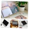 balacoo 2pcs Tablet Stand Ergonomic Riser Rotating Stand Raiser Risers Desk Notebooks Adjustable Notebook Aluminum Laptops Study for Holder Book Holder Iron Silver view 3