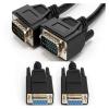 KUIQEO FENG GUO DB15 15 Pin Serial Extension Cable Male to Female Parallel Cable(1.8mDB15femaltofemal) view 2