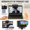 GEIMRSY 8-inch Mobile teleprompter Device, 3-in-1 Handheld, Desktop and Display Modes, with HD 70/30 Optical Beam Splitter, Support for Remote Control, for iOS and Android System Tablets view 3