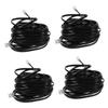 DOITOOL 4pcs Flexible Telephone Cord Easy Install Phone Cable for Landline Replacement Phone Cord view 1