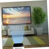 POPETPOP 2pcs Inflatable Outdoor Projector Screen Practical Portable Silver Ticket Projector Screen for Outside Anti-Crease Great for Gaming Conference Rooms view 3