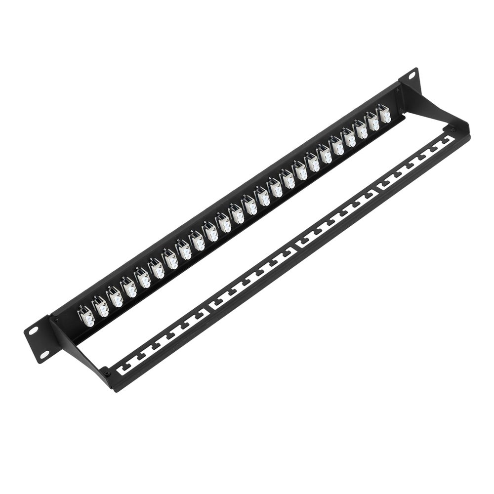 fyboptwu - 1U 48-core LC OM1 Fiber Panel for 19" Racks Mount, 1pack