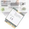 WiFi6E Tri Band Wireless Card - 5374Mbps M.2 Adapter with Bluetooth 5.2, 2 System Support - Easy Installation & Compact Design for PC Laptops view 2