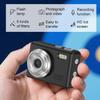 Mini Digital Camera Keychain Tiny Pixel Hd 1080p Retro Keychain Camera Micro Portable That Works Camera for Travel Study Recording (Green-No Memory Card) view 2
