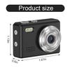 Mini Digital Camera Keychain Tiny Pixel Hd 1080p Retro Keychain Camera Micro Portable That Works Camera for Travel Study Recording (Green-No Memory Card) view 3