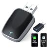 NaviCam Mini Wireless CarPlay Adapter for iPhone 2025 Upgraded, Plug & Play, No Latency, USB-A/C Support, Compatible with iOS 10+ & Cars 2016+ view 1