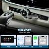 NaviCam Mini Wireless CarPlay Adapter for iPhone 2025 Upgraded, Plug & Play, No Latency, USB-A/C Support, Compatible with iOS 10+ & Cars 2016+ view 4