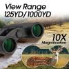 10x25 Binoculars for Kids Mini Pocket Compact Binoculars Waterproof Small Binocular for Bird Watching Travel Stargazing Outdoor Sports Blue view 4