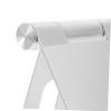 balacoo Multi-Angle Aluminum Desktop Tablet Stand with Sticky Base for Phones and E-Readers Adjustable Height Holder for Tablets Silver view 4