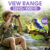 10x25 Binoculars for Kids Mini Pocket Compact Binoculars Waterproof Small Binocular for Bird Watching Travel Stargazing Outdoor Sports Purple view 4