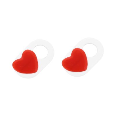Angoily for 2 Pcs Webcam Privacy Cover Slide Heart Pattern Anti-Hacking for Tablet Desktop