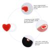 Angoily for 2 Pcs Webcam Privacy Cover Slide Heart Pattern Anti-Hacking for Tablet Desktop view 3