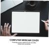 Angoily for 2 Pcs Webcam Privacy Cover Slide Heart Pattern Anti-Hacking for Tablet Desktop view 4