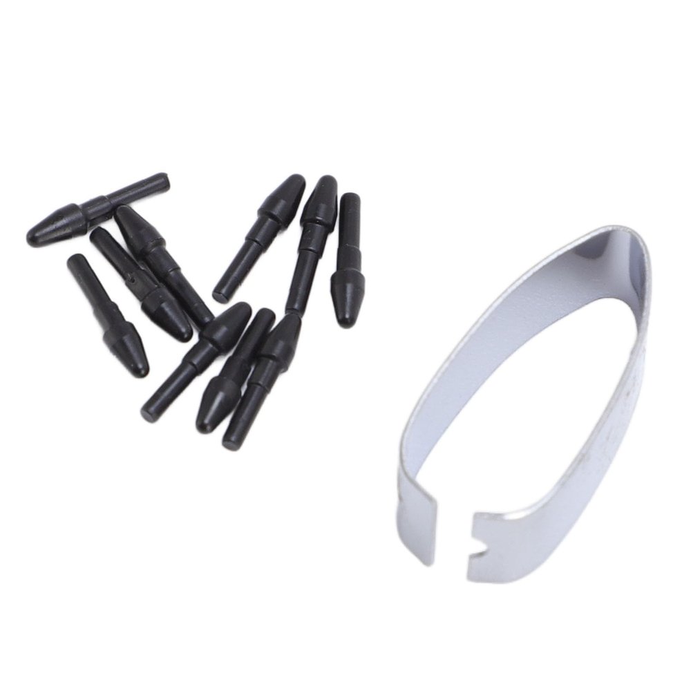 10Pcs Pen Nibs for CP1 & First Gen Pens  4096 Pressure Sensitivity, High Accuracy, Smooth Writing & Drawing, Sturdy Anti Scratch Tips with Tweezers, Black