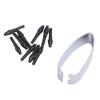 10Pcs Pen Nibs for CP1 & First Gen Pens  4096 Pressure Sensitivity, High Accuracy, Smooth Writing & Drawing, Sturdy Anti Scratch Tips with Tweezers, Black view 1