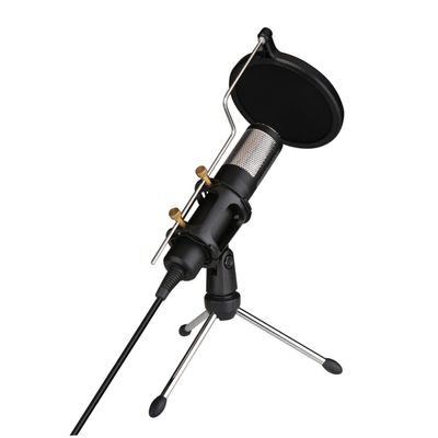 DECHOUS Microphone USB Plug and Play Computer Microphone Long Range Desktop Voice Chat Compatible Windows