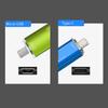 Personalized OTG USB Flash Drive, 100 Pack Custom Thumb Drive Dual USB Memory Stick Pen Drive, Ideal for Business, Education, Corporations, Photography & Music Studios (128 MB,with Metal Box) view 3